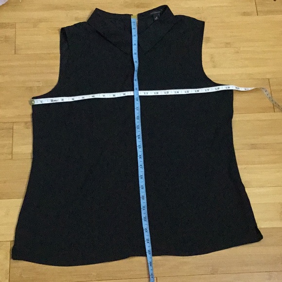 Ann Taylor Classic style Black Dressy Tank M - Picture 8 of 8